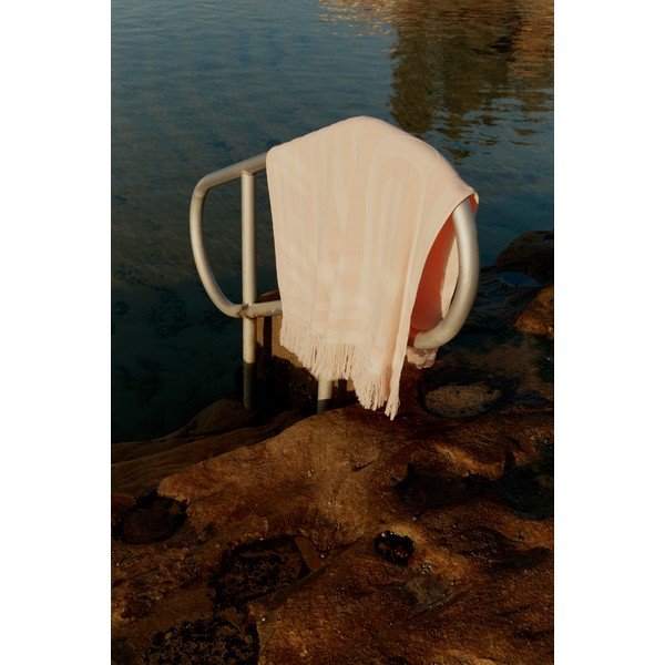 Roosa puuvillane rannarätik , 160 x 90 cm Luxe - Sunnylife-image-2