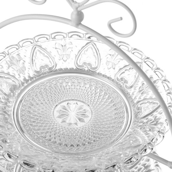 2patrový stojan na dezerty Unimasa, výška 29 cm-image-1