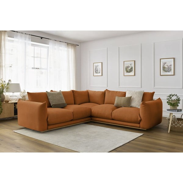 Oranž nurgadiivan Ernest - Bobochic Paris-image-1