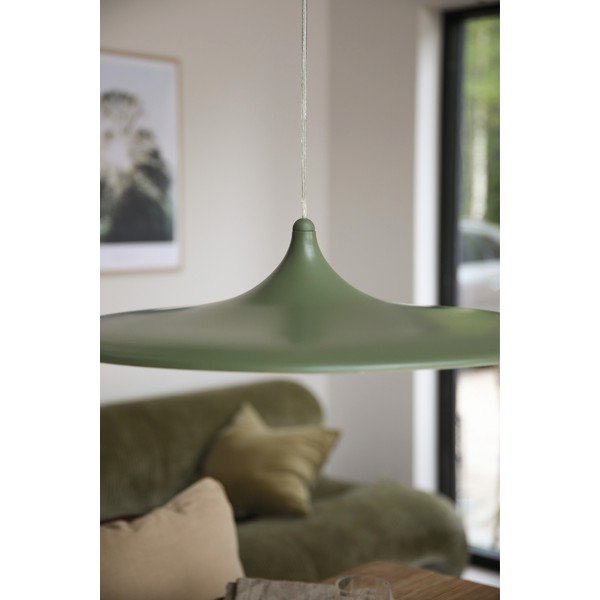 Roheline metallist hämardatav LED-ripatslamp ø57x13 cm Beam - Markslöjd-image-1