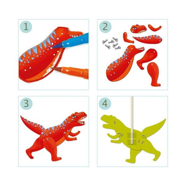 Laste nukud Dinosaurused - Djeco-image-1