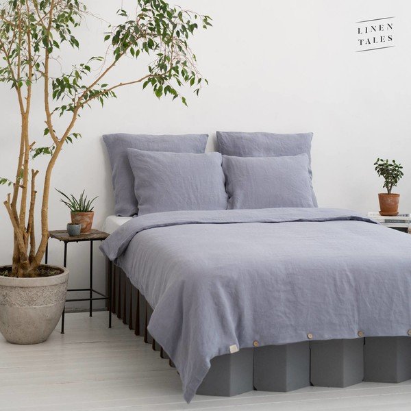 Hall kanepikiust tekikott 200x220 cm Dapple Grey – Linen Tales-image-4