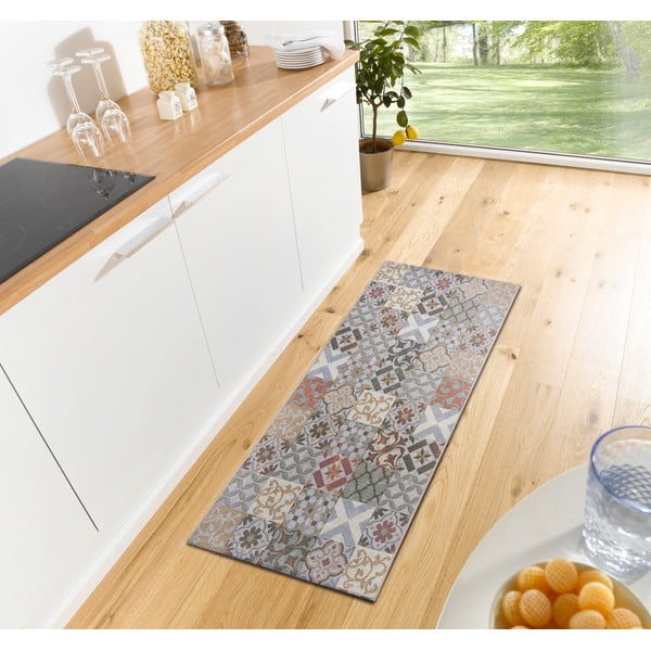 Hall kordidorivaip 75x150 cm Cappuccino Mosaik - Hanse Home-image-1