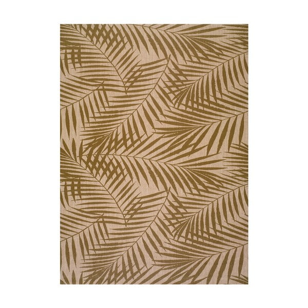 Pruun ja beež õuevaip Palm, 100 x 150 cm - Universal