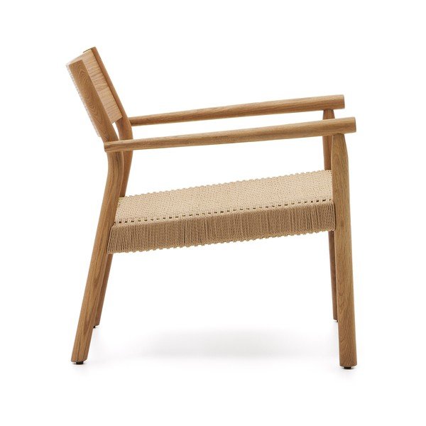 Punutud tugitool Yalia - Kave Home-image-3