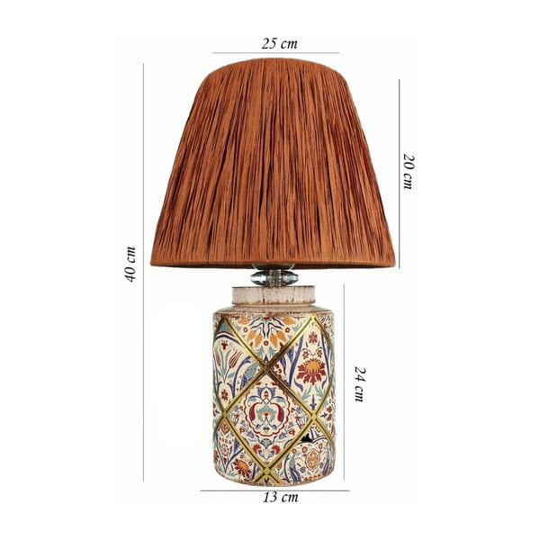 Pruun lauavalgusti (kõrgus 40 cm) - Opviq lights-image-3