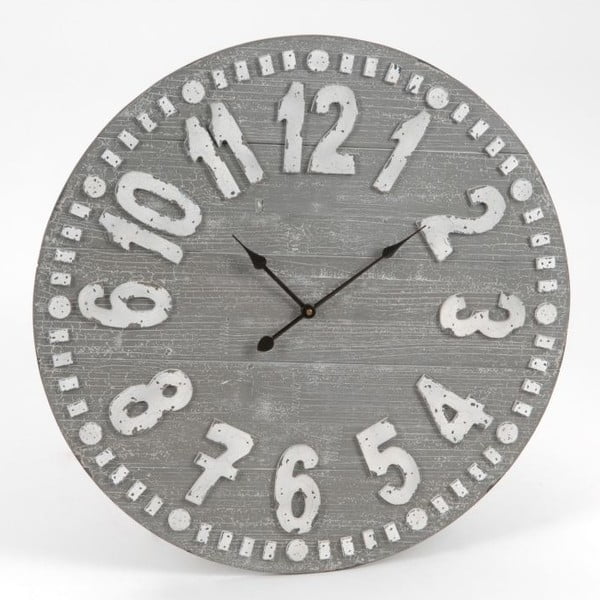 Nástěnné hodiny Black&Grey Clock