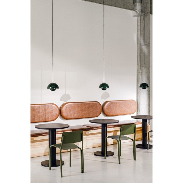 Ümmargune söögilaud tammepuust pealispinnaga, ø 65 cm Sool - noo.ma-image-3