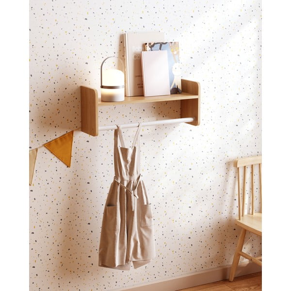 Seinale kinnitatav männipuidust laste riidepuu 52,5x20 cm Florentina - Kave Home-image-1