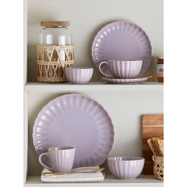 Heleroosa kivikeraamikast cappuccino tass 220 ml Latina - Bloomingville-image-2