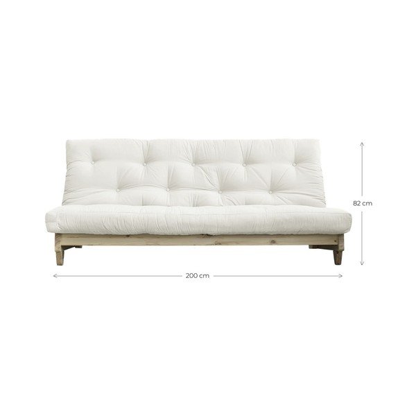 Muutuv diivan Valge/kreemjas Fresh - Karup Design-image-4