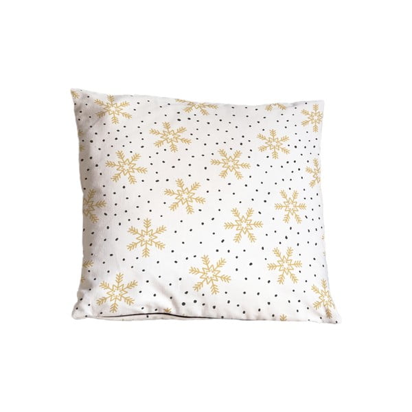 Jõulumotiiviga dekoratiivpadi 45x45 cm Golden Snowflakes – Butter Kings