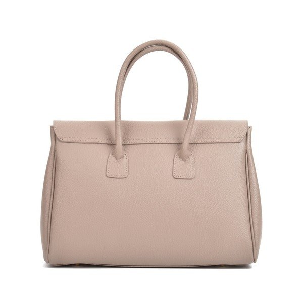 Světle hnědá kožená kabelka Mangotti Bags Felipa-image-3