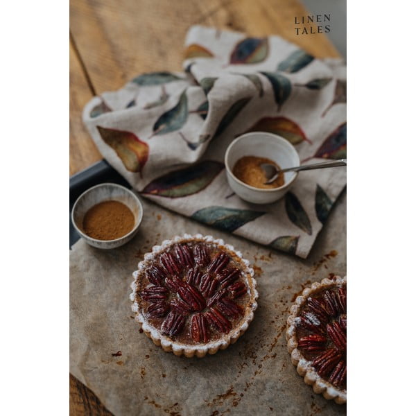 Riidest lauamatt 45x45 cm Golden Fall - Linen Tales-image-4