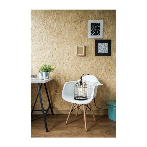 Závěsné světlo ve zlaté barvě Filament Style Bird Cage-image-3