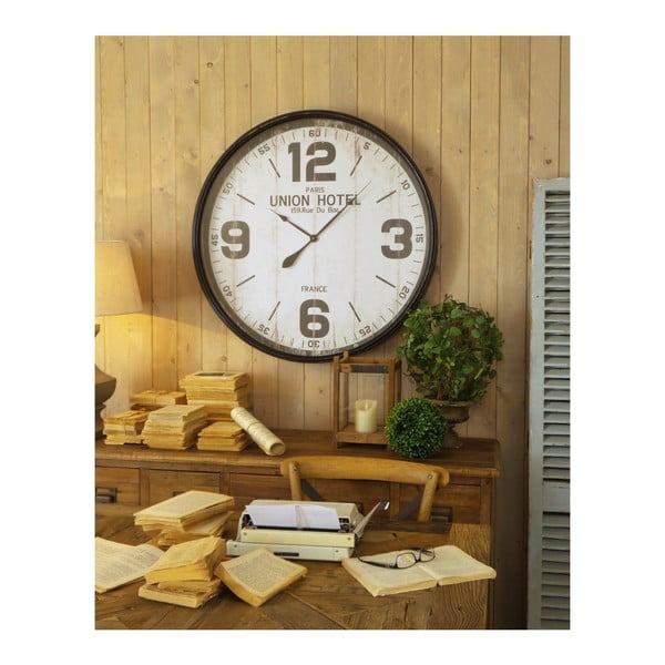 Nástěnné hodiny Orchidea Milano Wall Clock Living Dermo, ⌀ 90 cm
