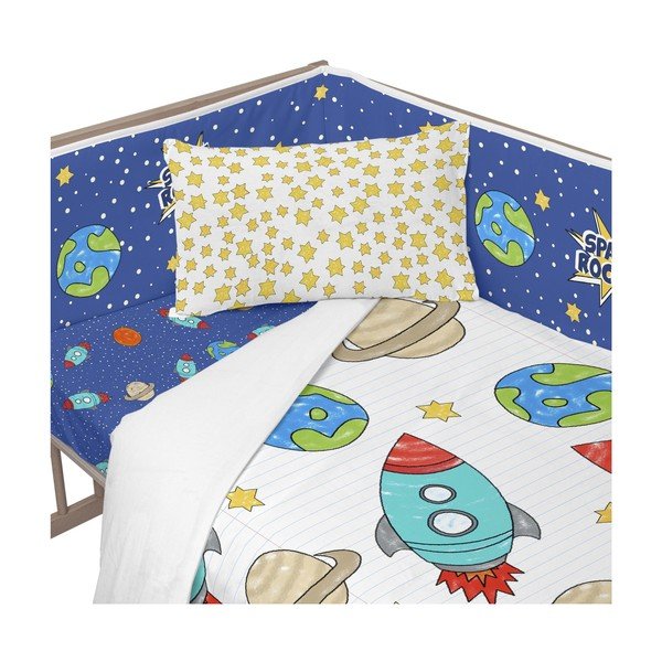 Puuvillane võrevooder, 210 x 40 cm Space Rocket - Mr. Fox-image-3