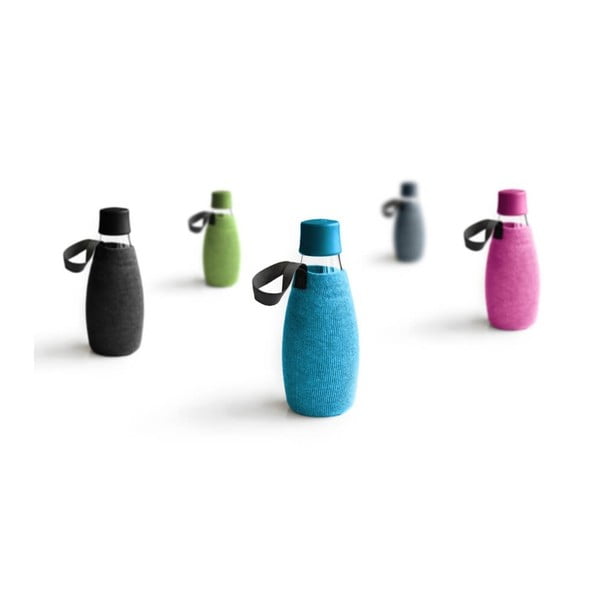 Helesinine klaasist pudelikaane , 800 ml - ReTap-image-1