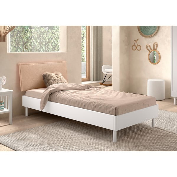 Valge pöögipuidust lastevoodi 90x200 cm Forrest - Vipack-image-1