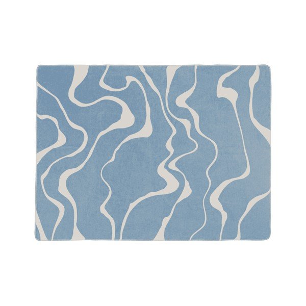 Sinine/kreemikas tekk 150x200 cm Felu - noo.ma