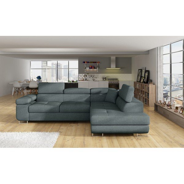 Sinine nurgadiivan, muudetav / koos panipaigaga, parem nurk Anton – ELTAP-image-1