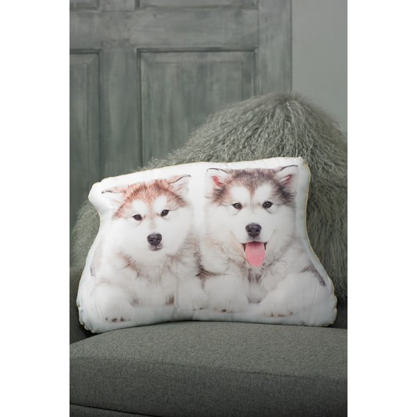 Polštářek s potiskem Malamutů Adorable Cushions-image-1