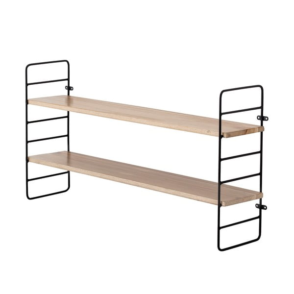 Pungi riiul, mis on valmistatud täispuidust pavlovnia North - Bloomingville-image-1