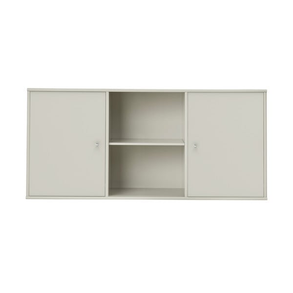 Beež madal rippuv kummut 133x61 cm Mistral - Hammel Furniture