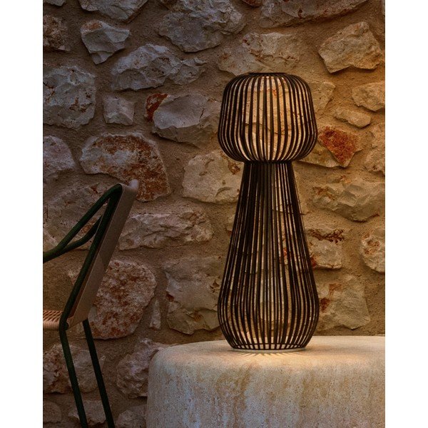 LED-laualamp hämardatava päikeseenergial töötava õuevalgustiga (kõrgus 70 cm) Reiba - Kave Home-image-1