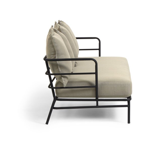 Beež metallist diivan Mareluz - Kave Home-image-3