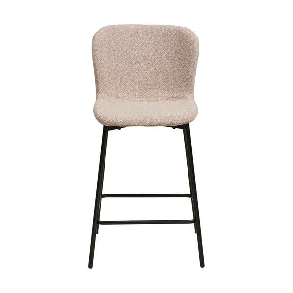 Beež polsterdatud baaritool (istme kõrgus 65 cm) Maceda – House Nordic-image-2