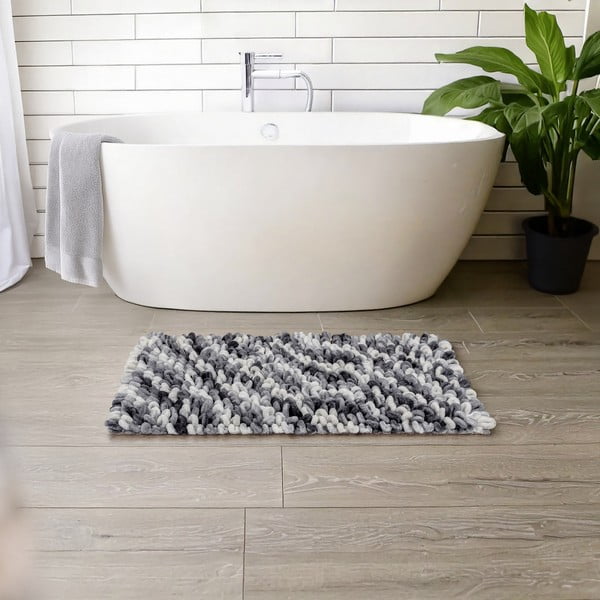 Hallikassinine tekstiilist vannitoamatt 60x90 cm Lerici - Wenko-image-1