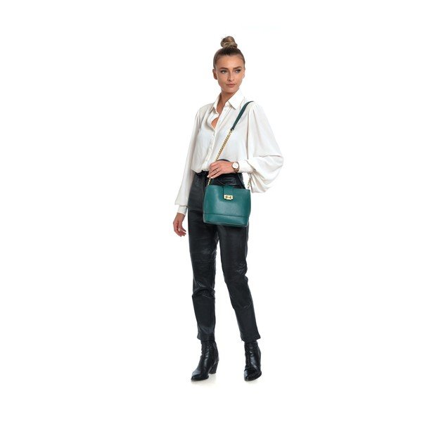 Nahast käekott - Anna Luchini-image-4