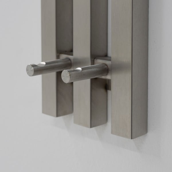 Hõbedane metallist seinanagi Senza - Spinder Design-image-4