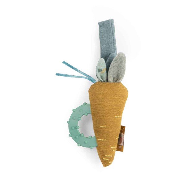 Mänguasi beebile koos närimisrõngaga Carrot - Moulin Roty