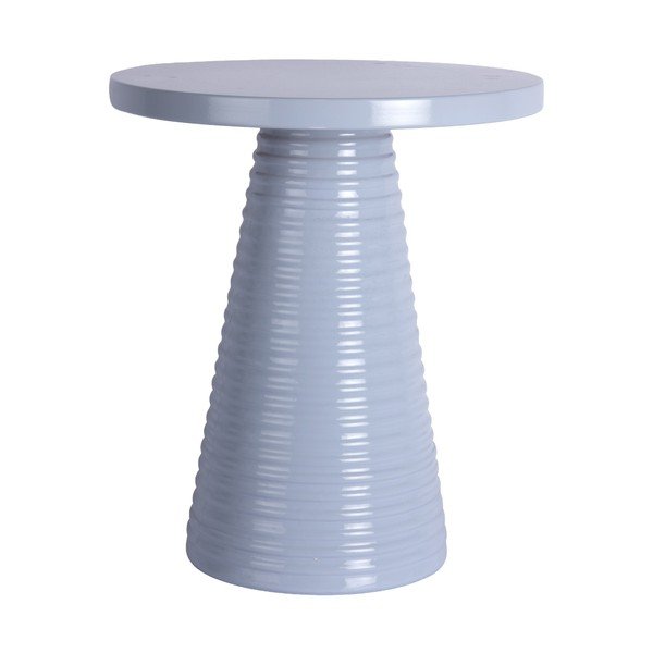 Metallist ümmargune abilaud ø 40 cm Catania Ribbed - Leitmotiv