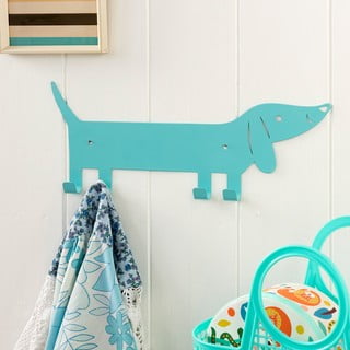 Türkiissinine metallist laste seinanagi Sausage Dog - Rex London