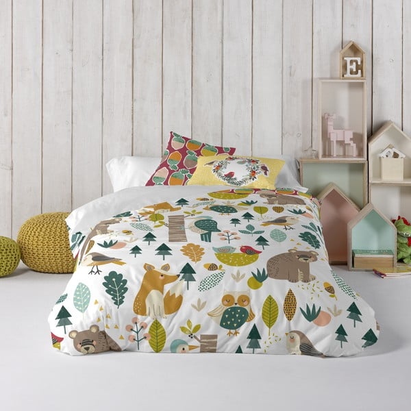 Laste puuvillane voodipesu , 140 x 200 cm Harvestwood - Moshi Moshi-image-3