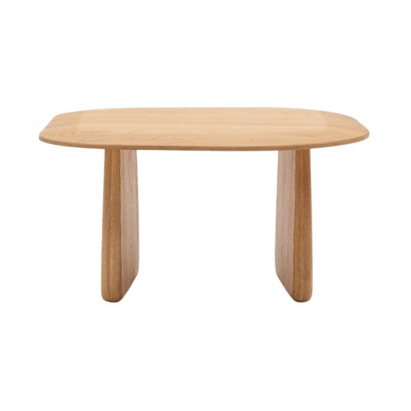 Tammepuidust abilaud 70x71 cm Pirita - Kave Home-image-3