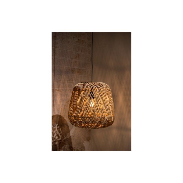 Looduslik bambusest ripplamp , ø 36 cm Moza - WOOOD-image-3