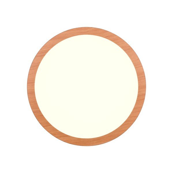 LED laevalgusti puiduimitatsiooniga  ø 40 cm Camillus - Reality-image-3