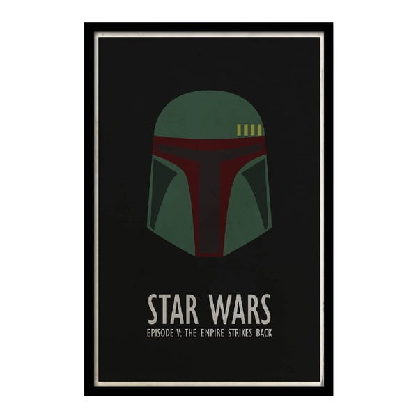 Plakát Star Wars V, 35x30 cm
