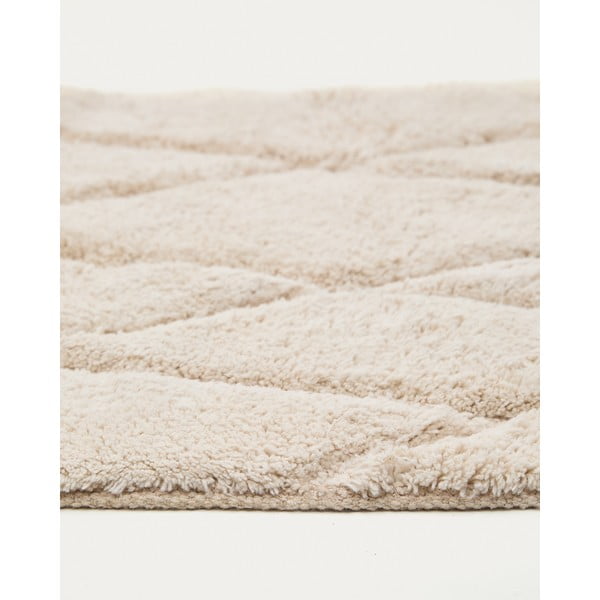 Beež vannitoamatt 50x70 cm Nyana - Kave Home-image-2