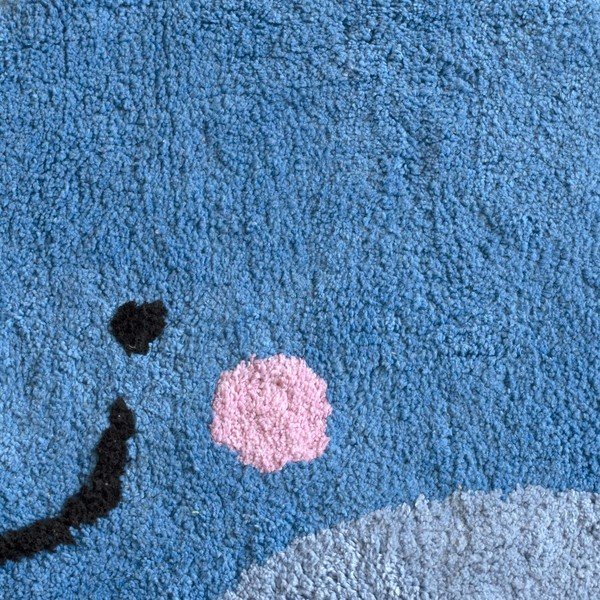 Sinine puuvillane vannimatt , 69 x 44 cm Blue Whale - Mr. Fox-image-2