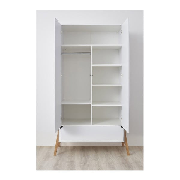 Valge kaheukseline riidekapp Lotta - BELLAMY-image-2