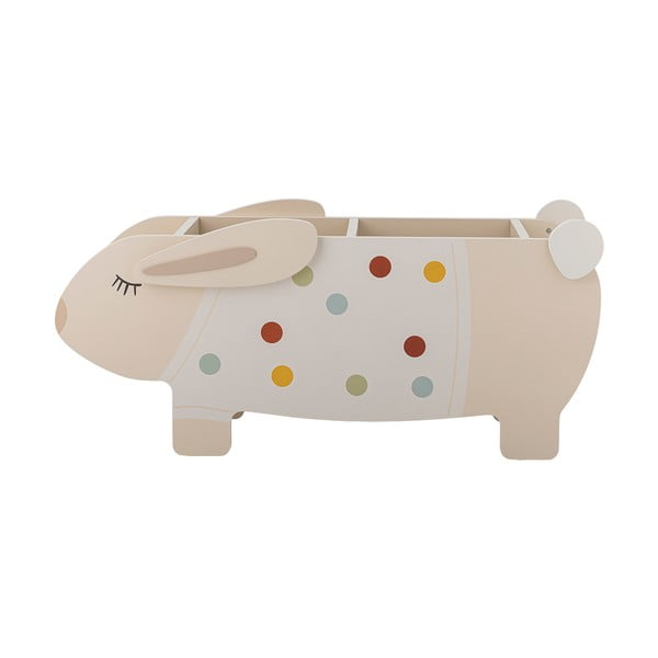 Kreem laste raamaturiiul 87x38x32 cm Villja - Bloomingville Mini