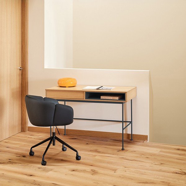 Töölaud tammepuust pealispinnaga 60x120 cm Yoko - Teulat-image-1