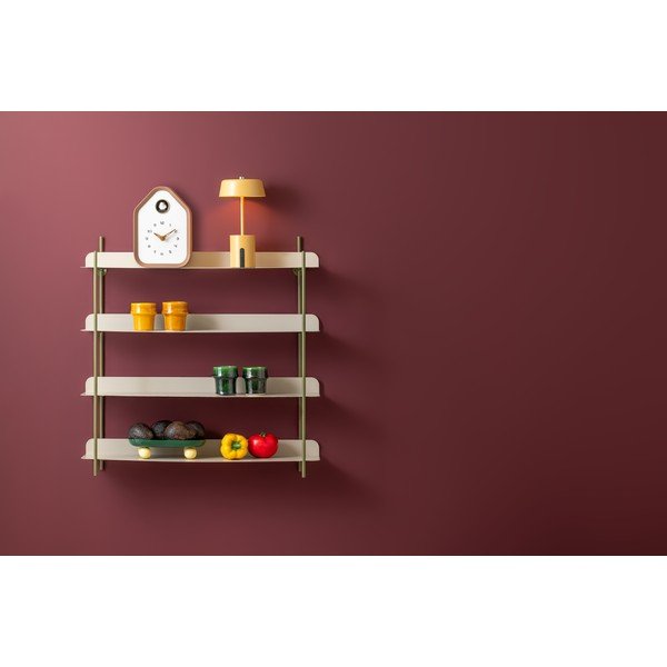 Roheline/hall astmeline metallriiul 60 cm Reina Cuatro - PT LIVING-image-1