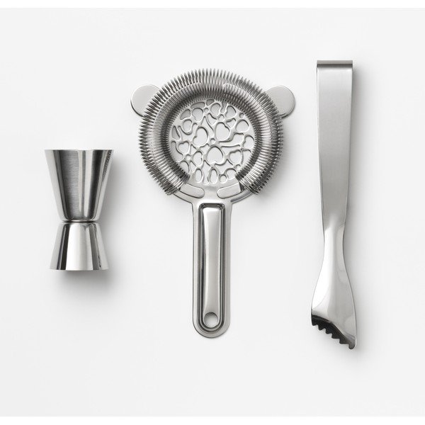 Terasest kokteilide valmistamise komplekt The Essentials - Cocktail Tools - Printworks