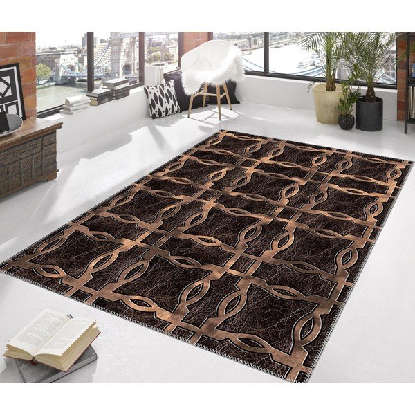 Pruun-hall vaip Tommy, 50 x 80 cm - Vitaus-image-3
